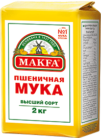 Мука пшеничная высший сорт 2 кг