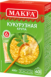 Кукурузная крупа в пакетиках