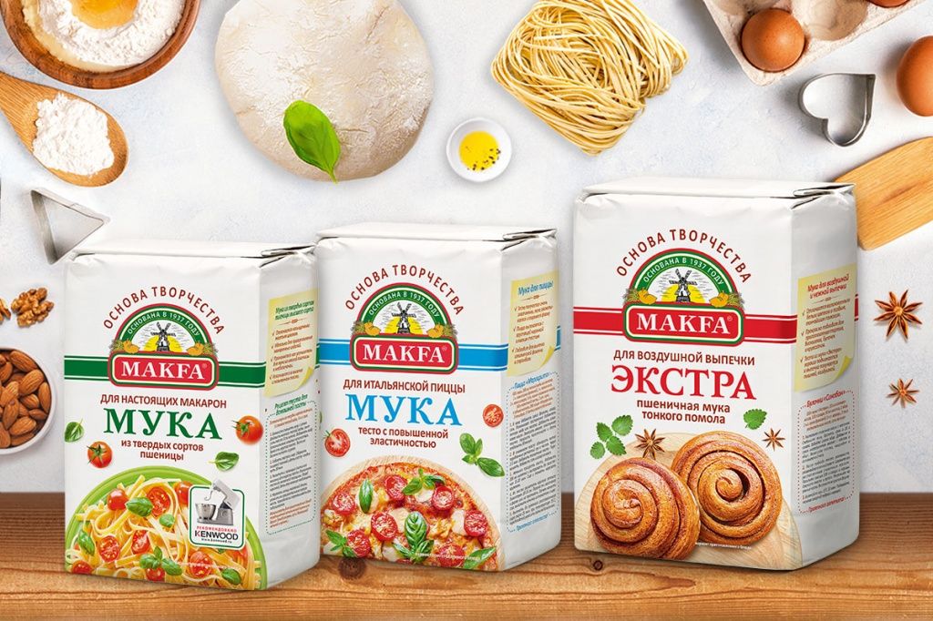 Специализированная мука MAKFA - для пиццы, пасты, кондитерских изделий Специализированная мука MAKFA - для пиццы, пасты, кондитерских изделий