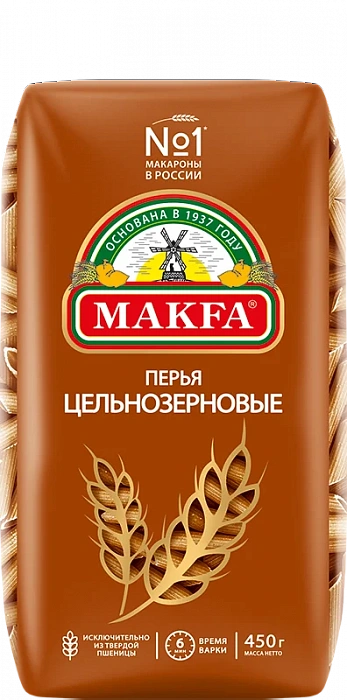 Цельнозерновые перья