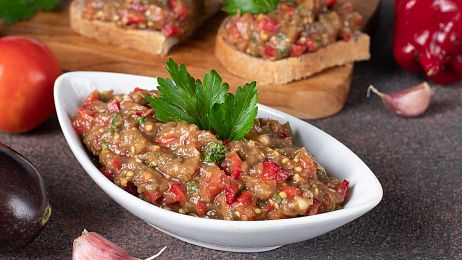 Бабагануш из баклажанов