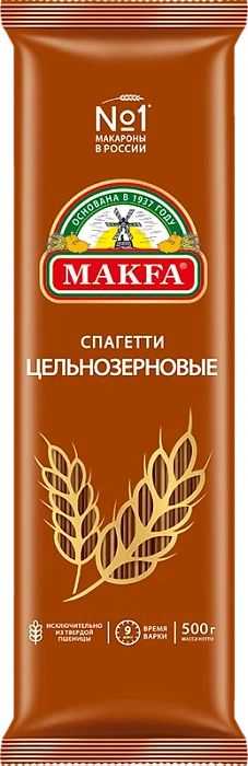 Цельнозерновые спагетти