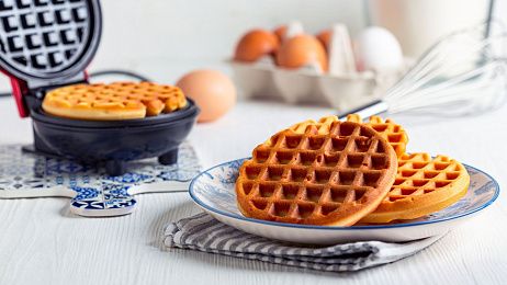 Венские вафли в электровафельнице