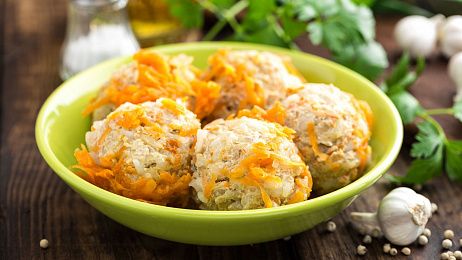 Ежики из фарша с рисом