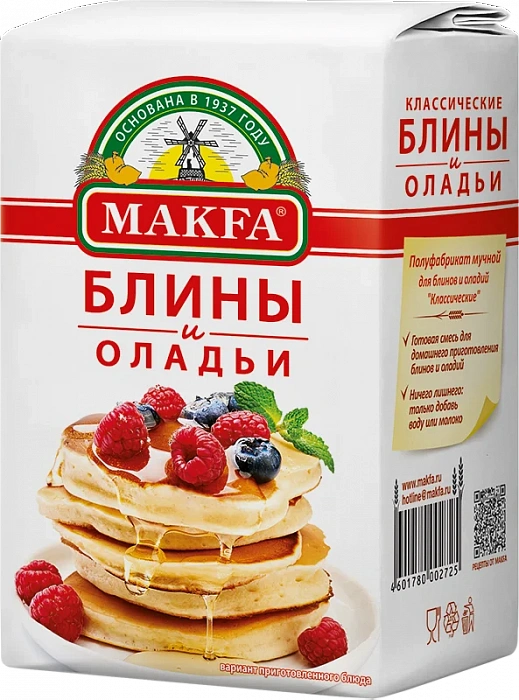 Смесь для выпечки блинов и оладий