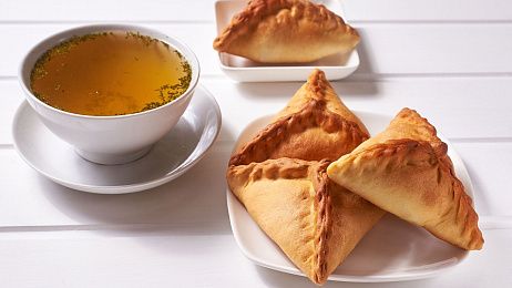 Эчпочмак с мясом и картошкой