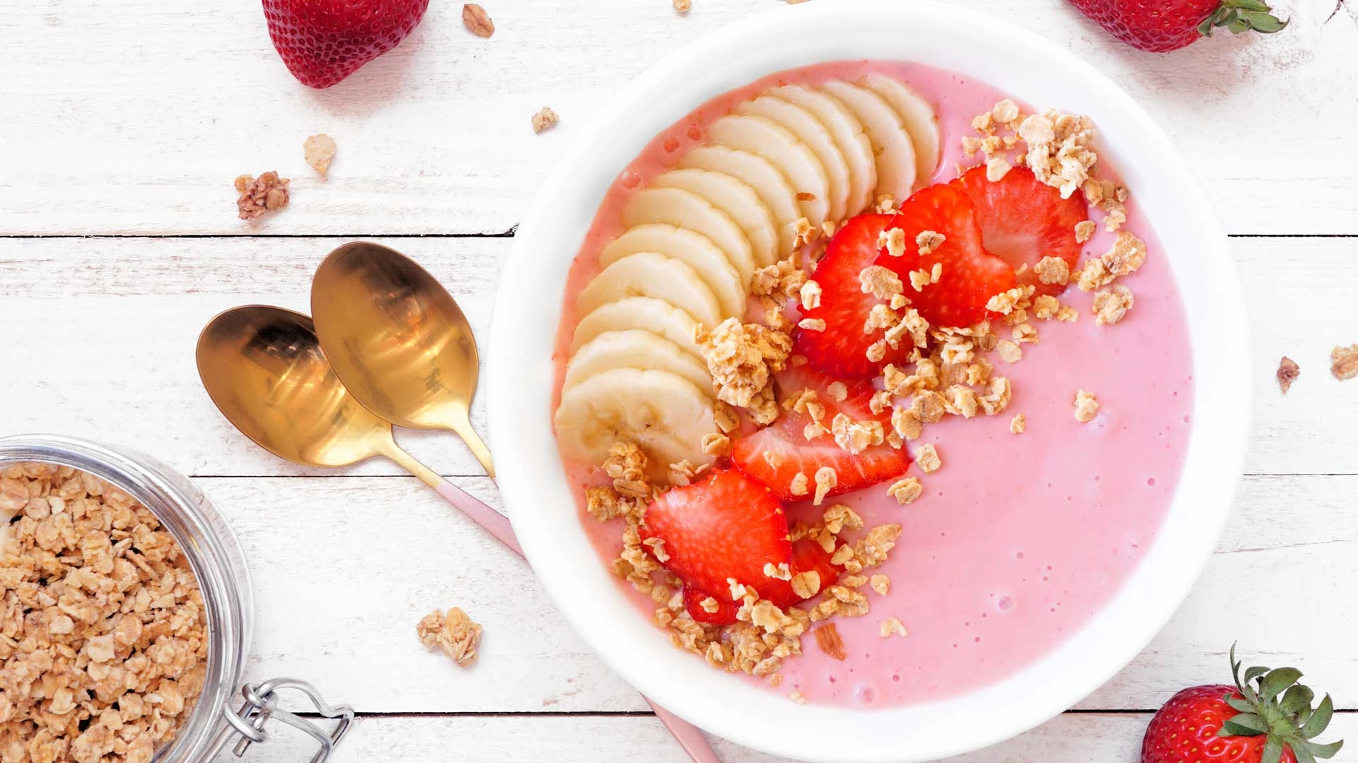 Фруктовый суп с хлопьями